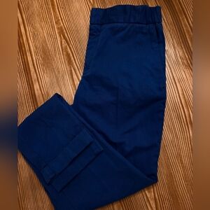 The Kooples Royal Blue Italian Style Chinos With Semi- Elasticated Waist